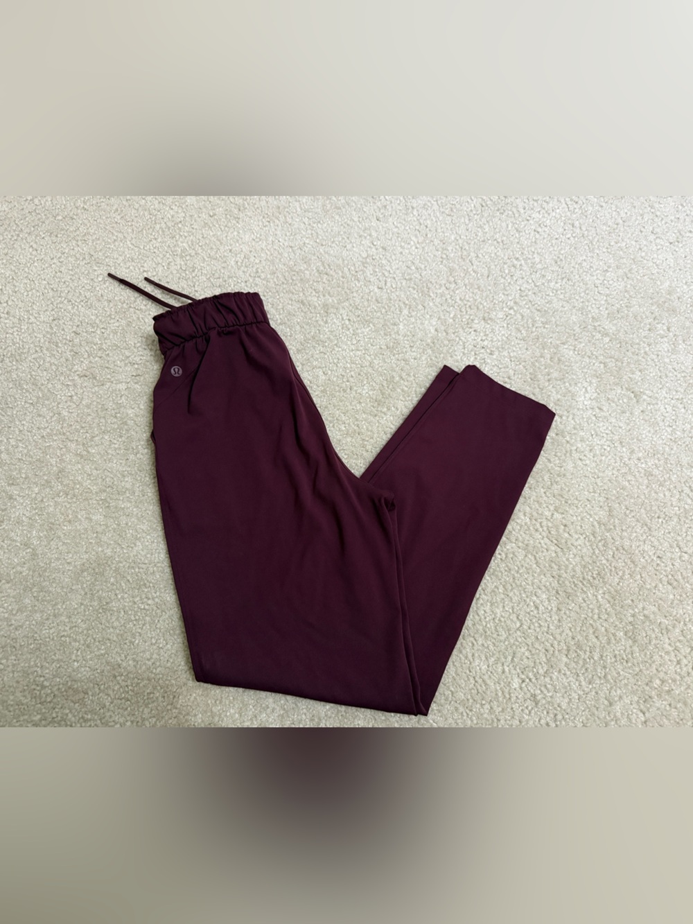 lululemon athletica Maroon Track Joggers